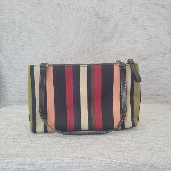 Kate Spade Handbag Multicolor York Stripe - Picture 2 of 12